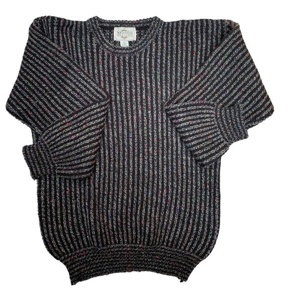 Northwest Territory Other - Northwest territory wool blend long sleeve black crewneck knit sweater unisex